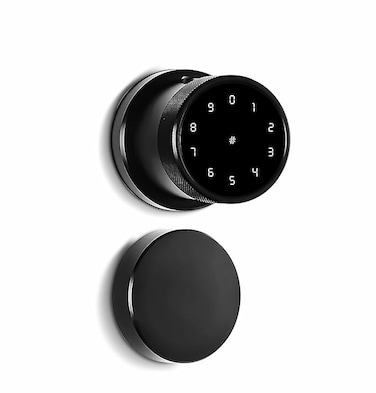 Ozone OZ-FDL-11-R Life Smart Lock with Google Assistant &amp; Alexa Enabled (without Wi-Fi Gateway, Black)