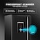 Ozone 55 Litres Fingerprint Safe Locker for Home &amp; Office &ndash; Fingerprint Lock, 2-in-1 Unlocking (Fingerprint &amp; Password), Size: 555H x 350W x 360D mm, Weight: 24.7kg, 1-Year Warranty