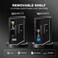 Ozone 55 Litres Fingerprint Safe Locker for Home &amp; Office &ndash; Fingerprint Lock, 2-in-1 Unlocking (Fingerprint &amp; Password), Size: 555H x 350W x 360D mm, Weight: 24.7kg, 1-Year Warranty