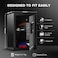 Ozone 55 Litres Fingerprint Safe Locker for Home &amp; Office &ndash; Fingerprint Lock, 2-in-1 Unlocking (Fingerprint &amp; Password), Size: 555H x 350W x 360D mm, Weight: 24.7kg, 1-Year Warranty