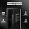Ozone 55 Litres Fingerprint Safe Locker for Home &amp; Office &ndash; Fingerprint Lock, 2-in-1 Unlocking (Fingerprint &amp; Password), Size: 555H x 350W x 360D mm, Weight: 24.7kg, 1-Year Warranty