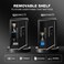 Ozone 55 Litres Fingerprint Safe Locker for Home &amp; Office &ndash; Fingerprint Lock, 2-in-1 Unlocking (Fingerprint &amp; Password), Size: 555H x 350W x 360D mm, Weight: 24.7kg, 1-Year Warranty