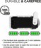 Ozone Smart Furniture Lock OZFL-301H-PK; Horizontal, Rectangular; 24 Months Warranty; Manual Locking System; Master PIN Code &amp; Key Access; Black