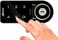 Ozone Smart Furniture Lock OZFL-301H-PK; Horizontal, Rectangular; 24 Months Warranty; Manual Locking System; Master PIN Code &amp; Key Access; Black