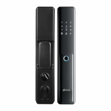 Ozone Smart Digital Biometric Door Locks for Main Door (Premium Plus with Wi-Fi, Black)