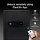 Ozone 40 Litres Wi-Fi Safe Locker for Home &amp; Office &ndash; Fingerprint Lock, 3-in-1 Unlocking (OzoLife App, Fingerprint &amp; Password), Size: 420H x 350W x 360D mm, Weight: 16.6kg