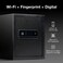 Ozone 40 Litres Wi-Fi Safe Locker for Home &amp; Office &ndash; Fingerprint Lock, 3-in-1 Unlocking (OzoLife App, Fingerprint &amp; Password), Size: 420H x 350W x 360D mm, Weight: 16.6kg