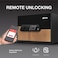 16 Litres Wi-Fi Safe Locker for Home &amp; Office &ndash; Fingerprint Lock, 3-in-1 Unlocking (OzoLife App, Fingerprint &amp; Password), Size: 250H x 350W x 250D mm, Weight: 10 kg