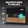 16 Litres Wi-Fi Safe Locker for Home &amp; Office &ndash; Fingerprint Lock, 3-in-1 Unlocking (OzoLife App, Fingerprint &amp; Password), Size: 250H x 350W x 250D mm, Weight: 10 kg