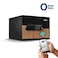 16 Litres Wi-Fi Safe Locker for Home &amp; Office &ndash; Fingerprint Lock, 3-in-1 Unlocking (OzoLife App, Fingerprint &amp; Password), Size: 250H x 350W x 250D mm, Weight: 10 kg