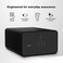 Jewellery Drawer Safe   10 Litres Wi-Fi Safe Locker for Home &amp; Office &ndash; Fingerprint Lock, 3-in-1 Unlocking (OzoLife App, Fingerprint &amp; Password), Size: 180H x 300W x 380D mm, Weight: 11 kg