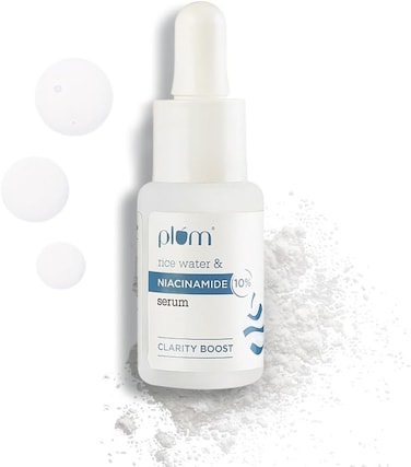 سيروم الوجه نياسيناميد 10% من بلوم للحصول على بشرة صافية ومشرقة ويزيل العيوب والبقع الداكنة للنساء والرجال 15 مل