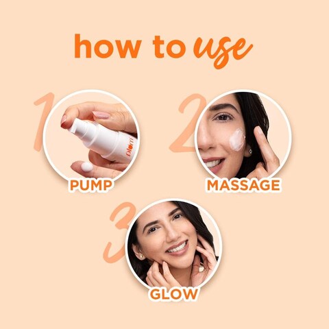 Plum 3% Vitamin C Moisturizer with Mandarin For Uneven Skin Tone Dull Skin, Fragrance-Free, 100% Vegan, 50 ml