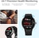 Parsonver AMOLED Smart Watch for Women Men, Always-On Display Fitness Tracker, Answer/Make Calls, 2 Quick-Release Bands, Heart Rate, Sleep Monitor, 120+ Sports Modes (Black, 43mm)