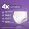 Nua Disposable Period Pantie for Women, Ultra-Absorbent &amp; Zero Irritation Period Underwear &ndash; M-L (Pack of 5)