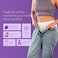 Nua Disposable Period Pantie for Women, Ultra-Absorbent &amp; Zero Irritation Period Underwear &ndash; M-L (Pack of 5)
