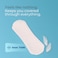 Nua Panty Liner for Women, Everyday Comfort, Soft &amp; Breathable Pantyliners for Women &ndash; 190mm Long (40 Liners)