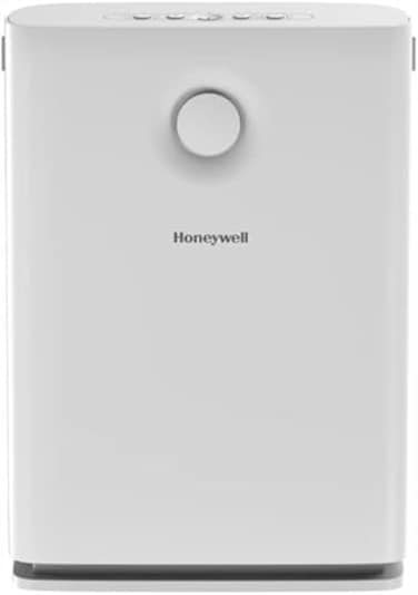 Honeywell Air Purifier for Home, 5 Stage Filtration, Covers 46 m&sup2;, H13 HEPA Filter, Activated Carbon Filter, Removes 99.99% Pollutants - Air touch V3