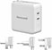 
Honeywell Zest Charger GaN 65W, 2xType C PD 3.0 Ports,Equipped with Switchable Plugs,Ultra-Fast Charging Compatible with iPhone,MacBook Air,iPad Pro,Pixel,Galaxy,Laptops   HC000026/CHG/GAN/WHT/65W