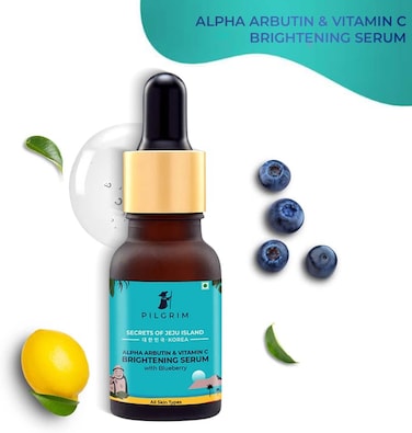 PILGRIM Alpha Arbutin &amp; Vitamin C Brightening Skin Face Serum 5 ML (SAMPLE)