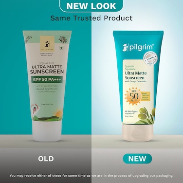 PILGRIM Squalane Ultra Matte Sunscreen SPF 50G