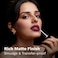 Liquid Matte Lipstick - Wine Spill   Lipstick for Women with Hyaluronic Acid   3gms