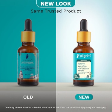 PILGRIM 3% Redensyl &amp; 4% Anagain ADVANCED HAIR GROWTH SERUM 30 ml