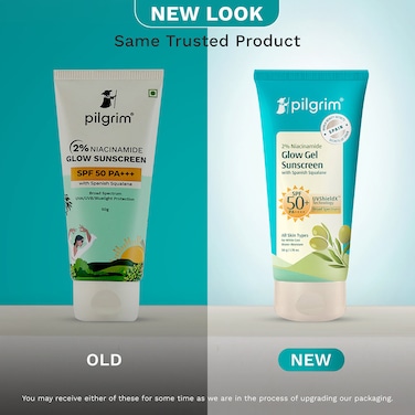 Pilgrim Minis - PILGRIM 2% NIACINAMIDE GLOW SUNSCREEN
SPF 50 PA