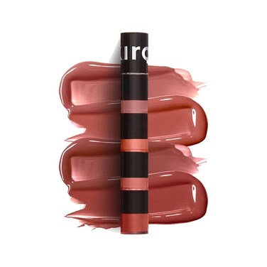 Kiro Four Play Glossfinity Lip Gloss Stack - Timeless Nude Brown, 5.5ml