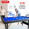 Sparnod Fitness SPT-80 8FT Billiards Pool Table &ndash; Durable MDF Construction with Blue Wool Cloth, Complete Set Included, Instant Setup, Foldable Design for Family and Pool Hall Use