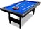 Sparnod Fitness SPT-80 8FT Billiards Pool Table &ndash; Durable MDF Construction with Blue Wool Cloth, Complete Set Included, Instant Setup, Foldable Design for Family and Pool Hall Use