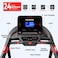 Sparnod Fitness STH-5710 Treadmill for Home Use, Hydraulic Foldable Running Machine, Auto Incline 0-22%, 7HP Peak DC Motor, 1-20km/h Speed, 24 Preset Programs, Bluetooth Speakers, 150kg Capacity
