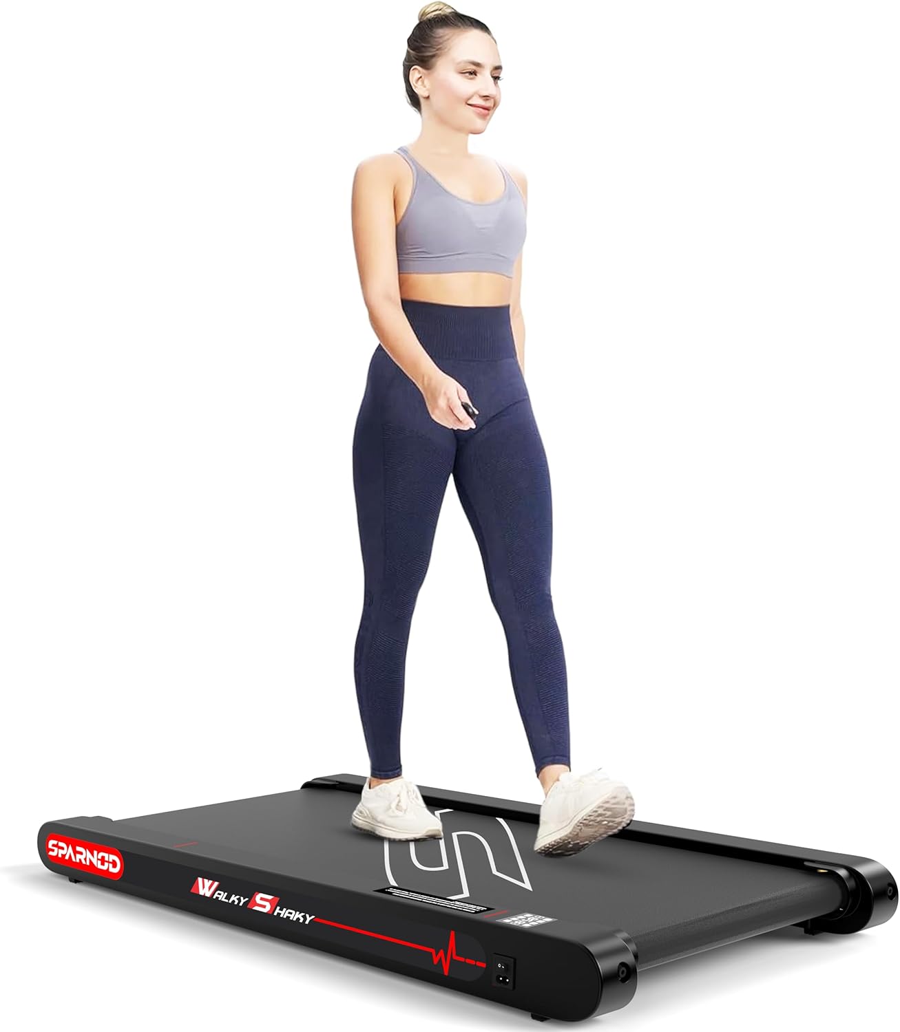 Compac Walkpad Buy Sparnod Fitness WalkyShaky Walking Pad Treadmill for Home Use ...