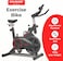 Sparnod Fitness SSB-09B Spin Bike for Home Workout with Belt Drive, 9KG Flywheel, Adjustable Seat &amp; Handlebar, Friction Resistance, LCD Display, Tablet Holder, Max User Weight 110KG (Black)