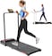 Sparnod Fitness STH-3004N 2-in-1 Walking Pad Treadmill for Home Use, 1&ndash;10 km/h, Foldable Rail, 7% Incline, LED Display, Bluetooth, Shock Absorption, 90kg User Capacity for Home &amp; Office Use