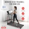 Sparnod Fitness&nbsp;STH-3085 Foldable Treadmill for Home Use &ndash; 2.5 HP Motor, 12 Preset Programs, 12 km/h Speed, Manual Incline, Bluetooth Speaker, LED Display, Shock Absorption, 90kg Max Weight