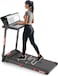 Sparnod Fitness&nbsp;STH-3085 Foldable Treadmill for Home Use &ndash; 2.5 HP Motor, 12 Preset Programs, 12 km/h Speed, Manual Incline, Bluetooth Speaker, LED Display, Shock Absorption, 90kg Max Weight