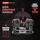 Sparnod Fitness SAD-12.5 Adjustable Dumbbells,12.5kg with 11 Weight Increments (1.5&ndash;12.5kg), One-Hand Quick Adjustment Safety Lock &amp; Storage Rack, Ergonomic Non-Slip Grip, Premium Steel Build