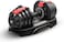 Sparnod Fitness SAD-12.5 Adjustable Dumbbells,12.5kg with 11 Weight Increments (1.5&ndash;12.5kg), One-Hand Quick Adjustment Safety Lock &amp; Storage Rack, Ergonomic Non-Slip Grip, Premium Steel Build