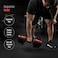 Sparnod Fitness SAD-18 Adjustable Dumbbell 18kg &ndash; 12 Weight Levels (1.5&ndash;18kg), Quick Adjust with Safety Lock, Non-Slip Grip, Thickened Base Full-Body Workout, Steel &amp; Nylon