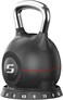 Sparnod Fitness SK-12 Adjustable Kettlebell 10kg &ndash; 7-in-1 Adjustable Weight System, One-Hand Adjustment Ergonomic Grip, Steel &amp; ABS Build Safe, Compact Full-Body Workouts