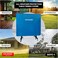 Sparnod Fitness SOTC-1 Table Tennis Table Cover &ndash; All-Weather Polyester Foldable Cover (160x85x20 cm) UV-Blocking, Tear-Resistant, Dustproof, Windproof &amp; Waterproof