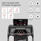 Sparnod Fitness STH-1150 Folding Treadmill with 2.5HP DC Motor, Speed Range 1.0&ndash;14 km/h, Manual Incline, 12 Preset Programs, Bluetooth Speakers, LED Display &amp; Heart Rate Sensor &ndash; Compact, Foldable Design for Home Use