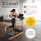Sparnod Fitness STH-1150 Folding Treadmill with 2.5HP DC Motor, Speed Range 1.0&ndash;14 km/h, Manual Incline, 12 Preset Programs, Bluetooth Speakers, LED Display &amp; Heart Rate Sensor &ndash; Compact, Foldable Design for Home Use