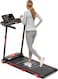 Sparnod Fitness STH-1150 Folding Treadmill with 2.5HP DC Motor, Speed Range 1.0&ndash;14 km/h, Manual Incline, 12 Preset Programs, Bluetooth Speakers, LED Display &amp; Heart Rate Sensor &ndash; Compact, Foldable Design for Home Use