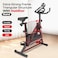 Sparnod Fitness SSB-08N Spin Bike for Home 8 kg Flywheel, Digital Display Console, Heart Rate Sensor, Fully Adjustable Seat &amp; Handlebar, Silent Belt Drive, Carbon Steel Frame, Max User Weight 130kg