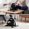 Sparnod Fitness SMB-475 Arm &amp; Leg Mini Exercise Bike with LCD Display, Adjustable Resistance, Portable Under Desk Pedal Exerciser for Home &amp; Office Workout, Compact Steel Frame, 120kg Capacity