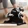 Sparnod Fitness SMB-475 Arm &amp; Leg Mini Exercise Bike with LCD Display, Adjustable Resistance, Portable Under Desk Pedal Exerciser for Home &amp; Office Workout, Compact Steel Frame, 120kg Capacity