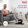 Sparnod Fitness SMB-625 Electric Mini Exercise Bike, Portable Pedal Exerciser with Remote Control, LCD Display for Time Speed Distance Calories, Quiet Motor, Forward &amp; Reverse Motion, 150kg Capacity