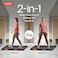 Sparnod Fitness WalkyShaky 2.0 PRO Walking Pad Treadmill For Home Use, 3HP Motor, 3&ndash;6 km/h Speed, 10% Manual Incline, LCD Display, Remote Control, 150kg Max User Weight